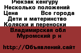 Рюкзак кенгуру 0 . Несколько положений › Цена ­ 1 000 - Все города Дети и материнство » Коляски и переноски   . Владимирская обл.,Муромский р-н